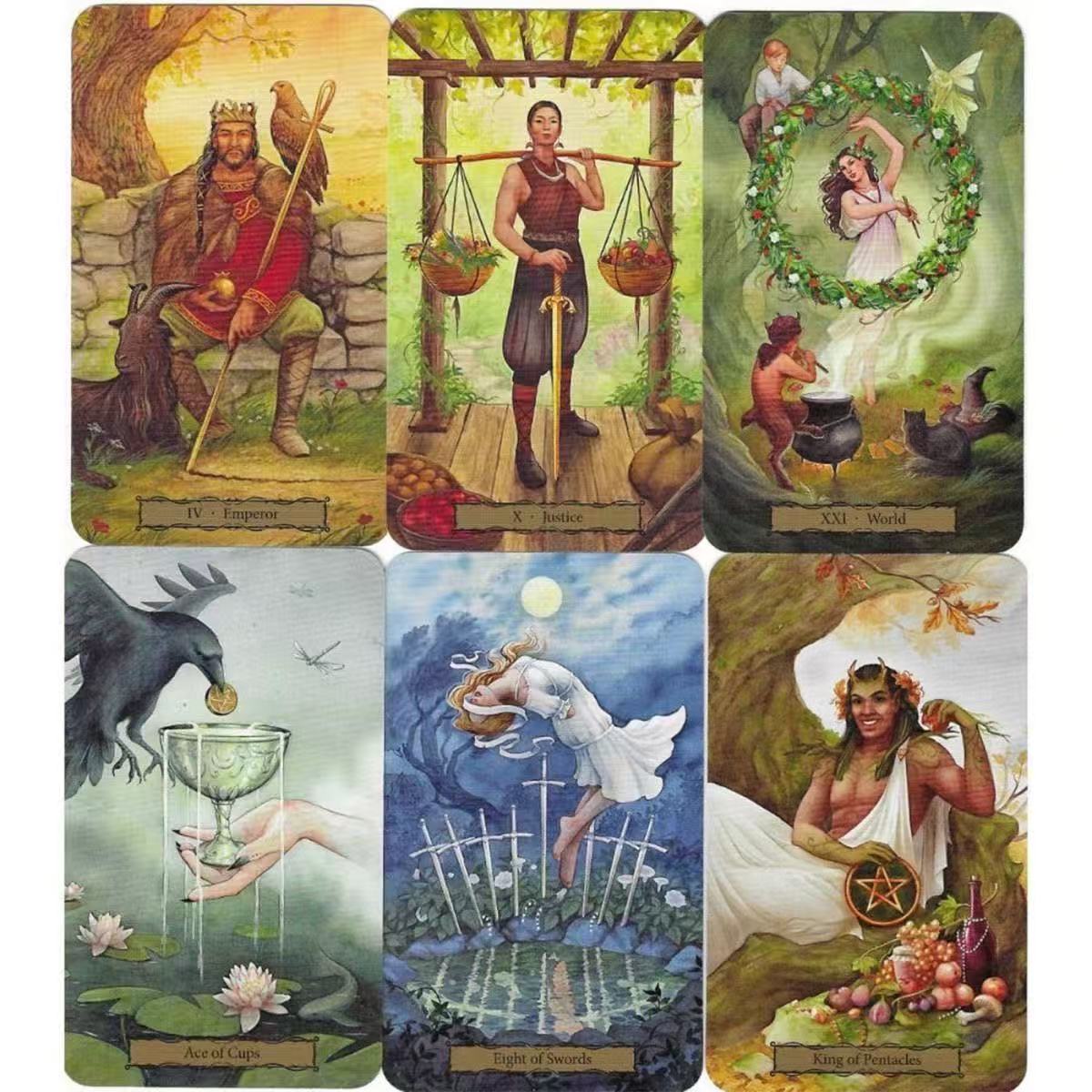 Waite Tarot Card Deck (78 Cards): Aesthetic Starry Sky Tarot, Oracle Cards, Party & Tabletop Game Cards