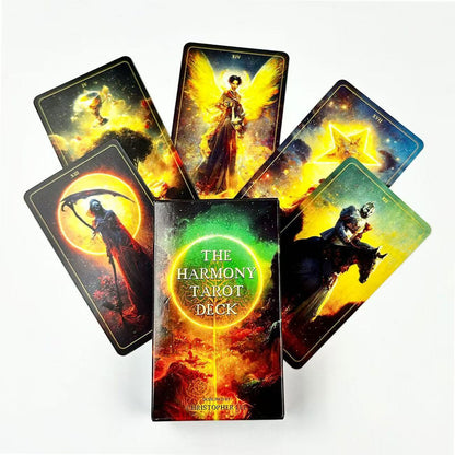 Waite Tarot Card Deck (78 Cards): Aesthetic Starry Sky Tarot, Oracle Cards, Party & Tabletop Game Cards