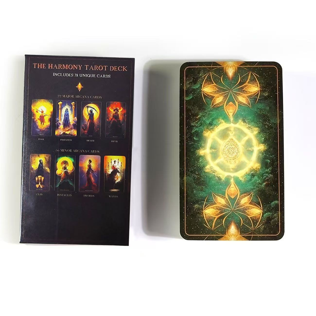 Waite Tarot Card Deck (78 Cards): Aesthetic Starry Sky Tarot, Oracle Cards, Party & Tabletop Game Cards