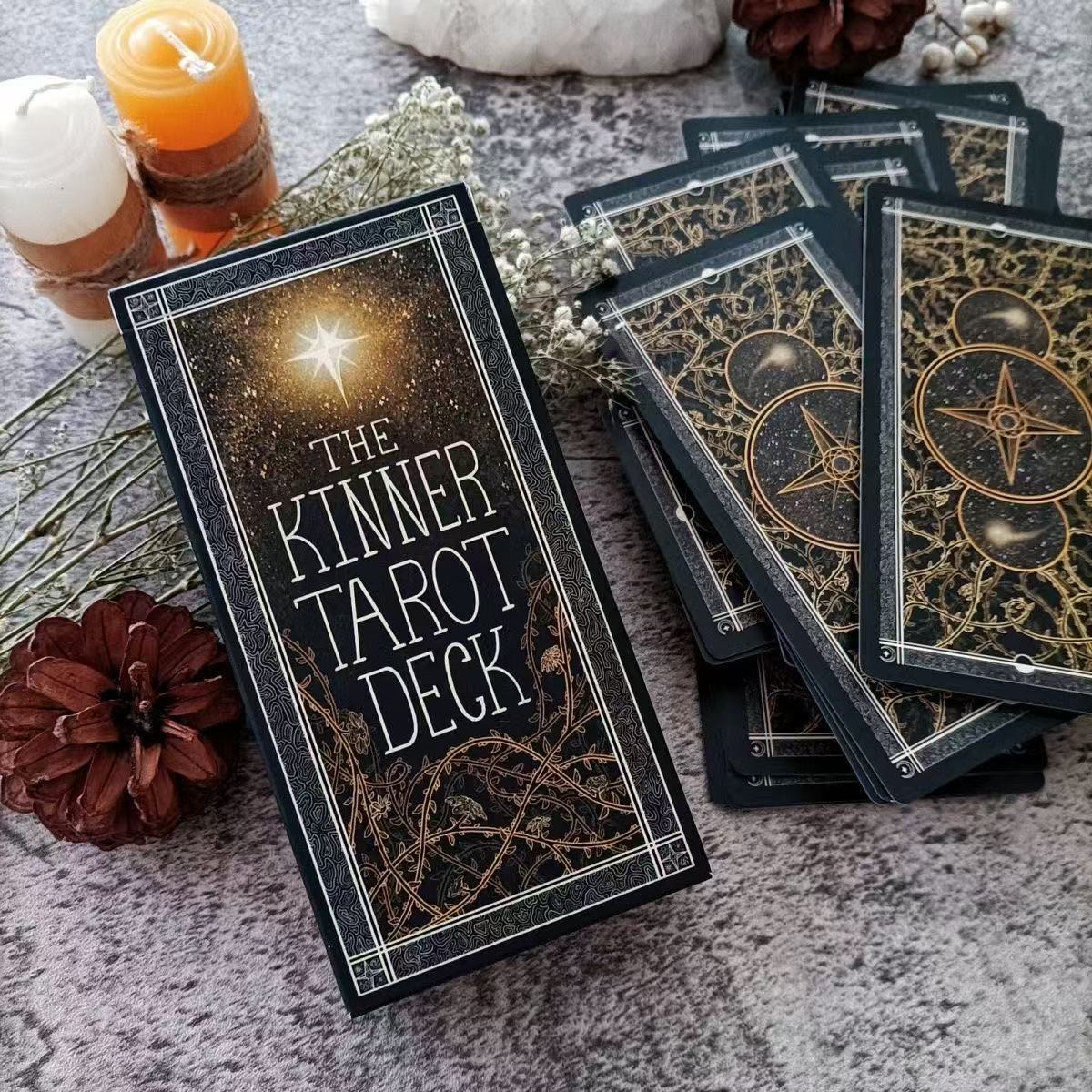 The Kinner Tarot card deck 11*5cm (78 Cards), Oracle Cards