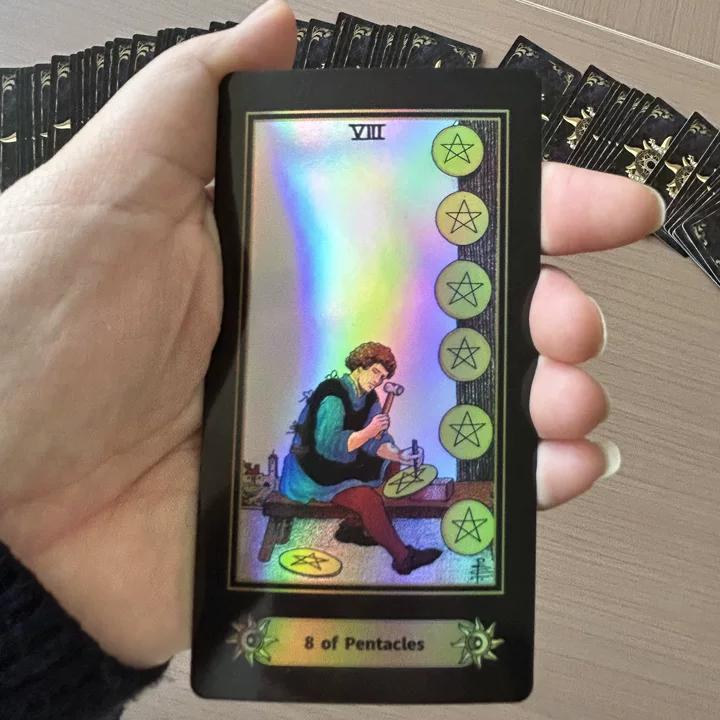 Rider -Waite Tarot card deck 11.5*6.9cm Laser craft, waterproof, dustproof and wear-resistant