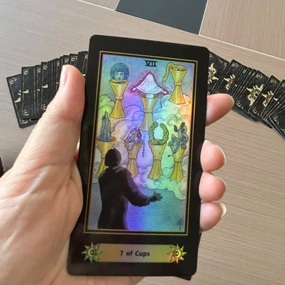Rider -Waite Tarot card deck 11.5*6.9cm Laser craft, waterproof, dustproof and wear-resistant